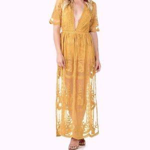 Sohcue Womens Mustard Yellow - M